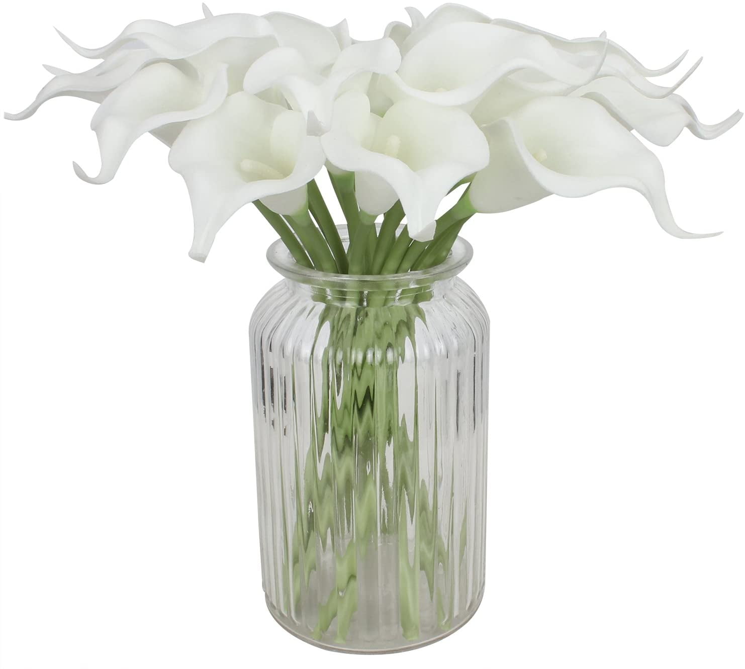 Viworld 10pcs Artificial Flower Calla Lily Fake Flowers Bridal Wedding