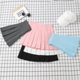 thumbnail image 4 of Black Women‘s High Waist Summer Clothes Vintage Korean Harajuku Red A Line Mini Eam School Pleated Short Skirts For Women, 4 of 7