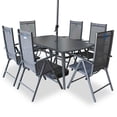 thumbnail image 2 of Comedor para jardín Venecia De Acero C/6 Sillas Y Sombrilla Sindo Outdoor Venecia, 2 of 8