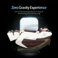 thumbnail image 2 of Premium Zero Gravity Massage Chair Full Body with Heated Lumbar & Calves, 20 Airbag Compression, 8+2 Rollers, Extendable Footrest, Bluetooth, for Back Pain, Athletes Home Use - Brown, 2 of 10