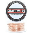 thumbnail image 2 of Solid Bare Copper Wire Round, Bright, Dead Soft & Half Hard 50 Feet, Choose from 10 to 30 Gauge, 2 of 2