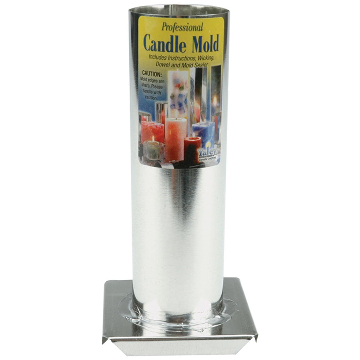 Professional Metal Candle MoldRound 2"X6.5" Walmart Canada