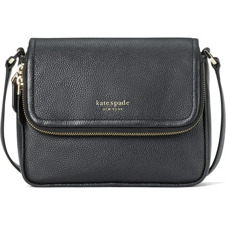 Kate Spade New York Run Around Large Flap Crossbody One Size Black