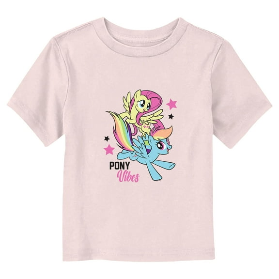 My Little Pony: Friendship is Magic Fluttershy and Rainbow Dash Vibes Graphic T-Shirt
