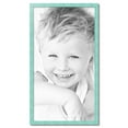 thumbnail image 2 of ArtToFrames 25" x 46" Eggshell Blue Picture Frame, 25x46 inch Blue Wood Poster Frame (WOM-4599),  Pack, 2 of 8