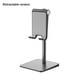 thumbnail image 1 of Soporte para teléfono móvil Soporte flexible para teléfono inteligente Soporte antideslizante ajustable para teléfono móvil Soporte para teléfono ABS, Negro, K8 Eigraketly EL000243-03B, 1 of 2