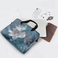 thumbnail image 5 of 16" Laptop Briefcase for Work Travel Laptop Shoulder Bag Carrying Handbag Laptop Case Abstract Art Flower, 5 of 8
