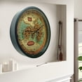 thumbnail image 4 of THE GEARS CLOCK Wall Clock with Real Moving Gears PO-LI_ 18 in Round BLACK-ANTIQUE, 4 of 11