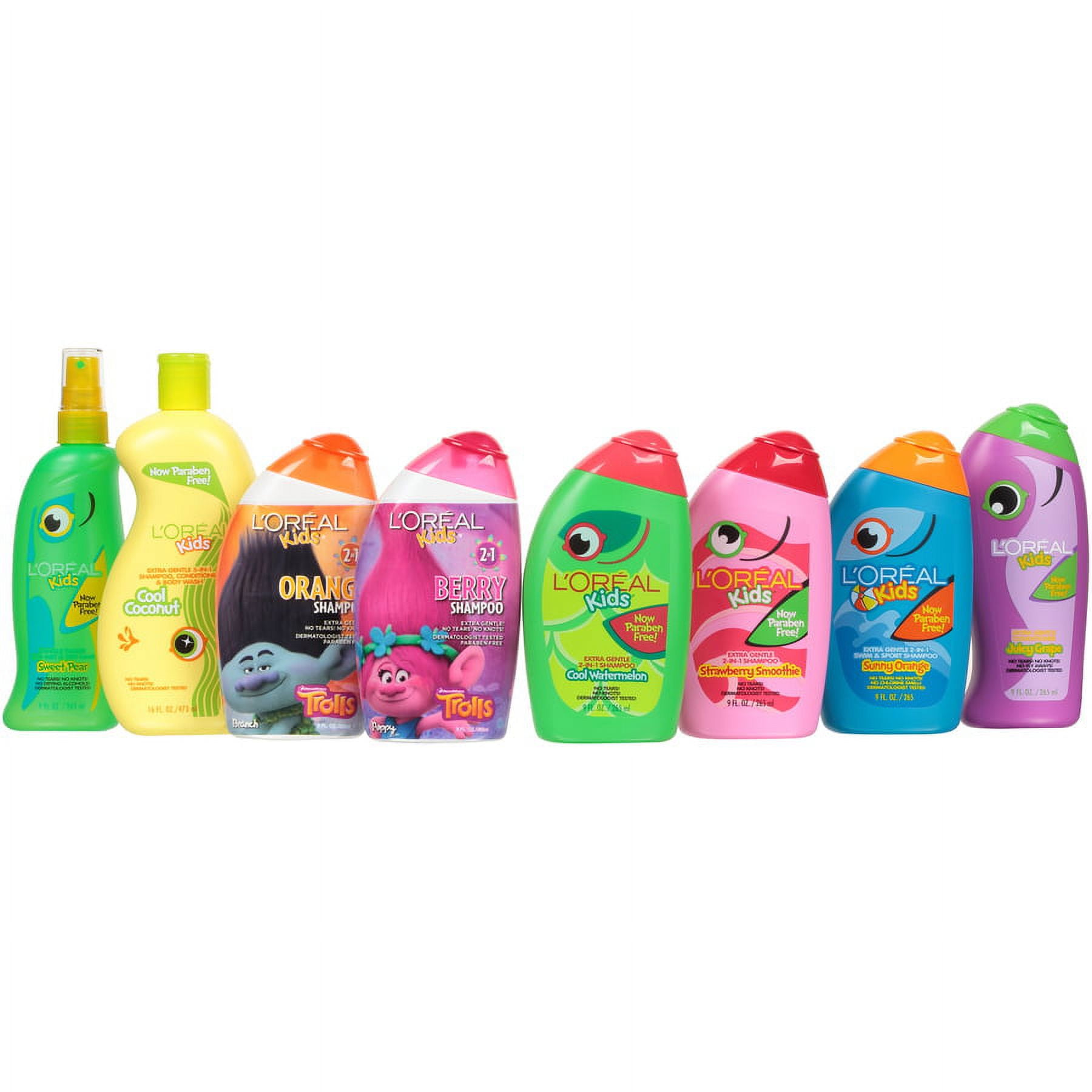 L'Oreal Kids 2-in-1 Extra Gentle Shampoo, Splash of Sunny Orange, 9 Fl Oz