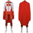 thumbnail image 1 of Disfraz de Cosplay de Invincible Eve Omni Man Nolan Mark, mono, trajes con capa, traje de fiesta de Carnaval para Halloween, hombre y mujer, 1 of 5