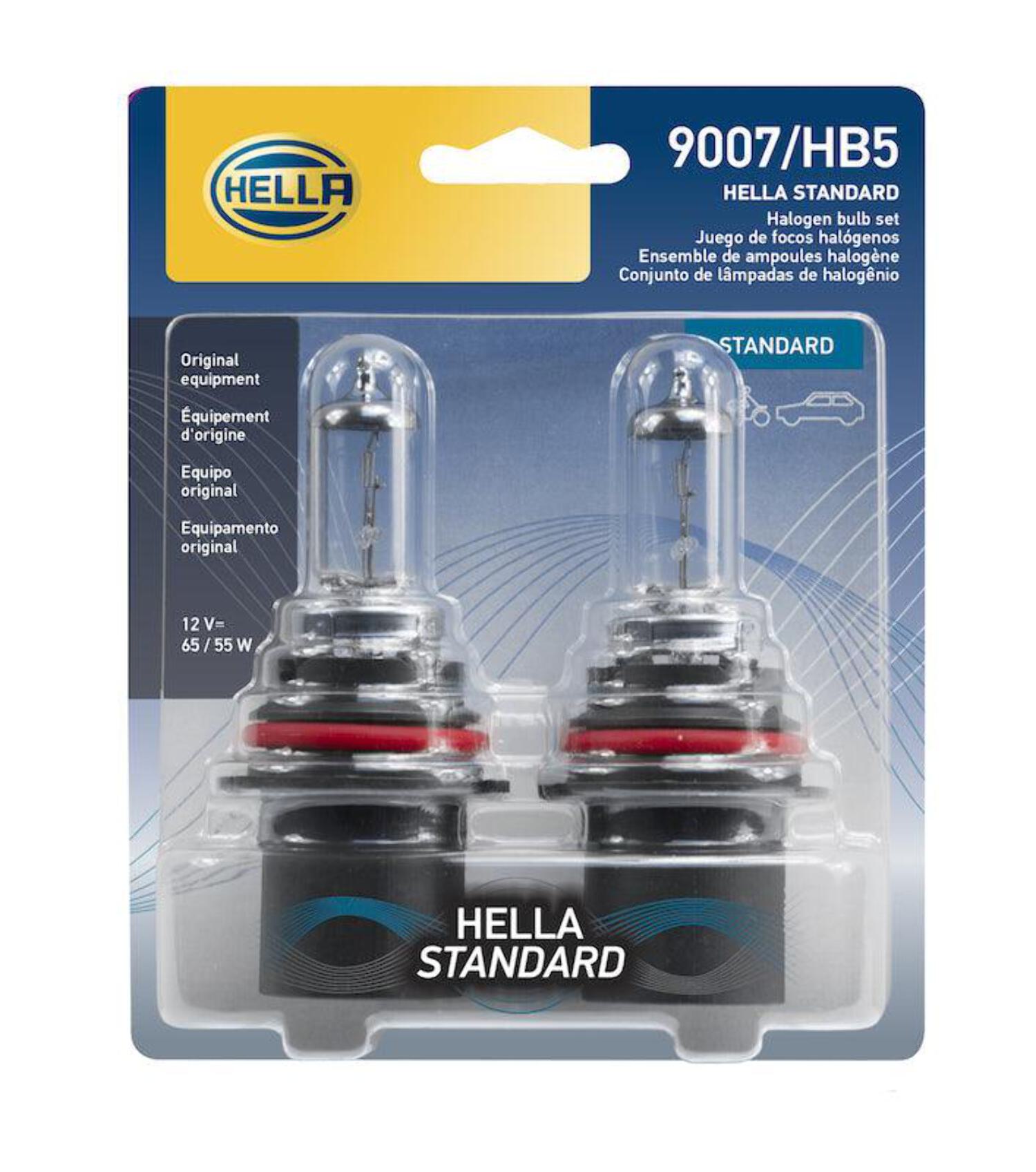 Hella 9007TB Hella Headlight Bulb
