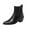 Black, variant on jsaierl Plus Size Ladies Autumn And Winter Boots Pointed Toe Thick High-heeled Boots