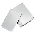 thumbnail image 1 of 12 Pcs 304 Stainless Steel Engraving Blanks, 3.4x2.1 Inch 4-Hole, 1 of 1