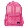 thumbnail image 6 of K-Cliffs Deluxe Mesh Backpack Heavy Duty Student Net Bookbag High Quality Simple Netting School Bag Durable Security See Through Daypack Hot Pink, 6 of 7