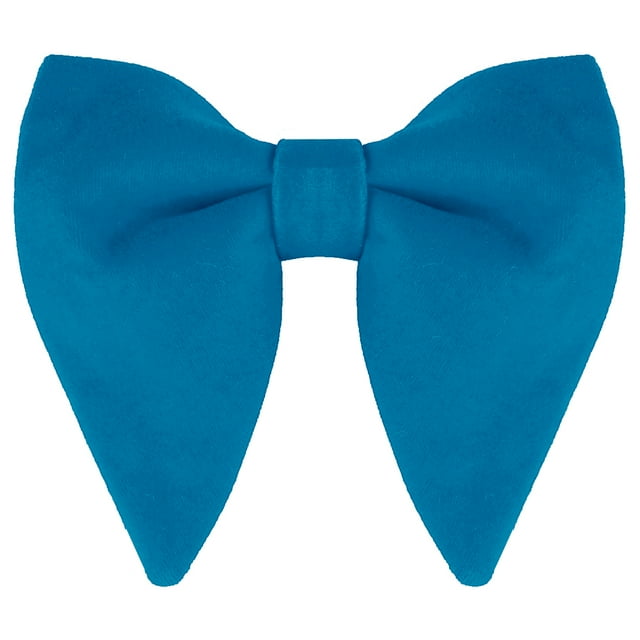 Pajarita Allegra K Terciopelo Azul One Size
