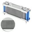 Upgrade Aluminum Motorcycle Engine Oil Cooler Cooling Radiator 50CC