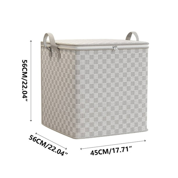 Bolsas de Almacenamiento para Ropa Bolsa de Almacenamiento de Ropa de Estilo Tablero de Ajedrez, Bolsa de Almacenamiento de Ropa Acolchada, Bolsa de Almacenamiento de Ropa, Bolsa de Almacenamiento de