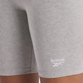 thumbnail image 3 of Short Reebok Mujer Identity Small Bike Gris Ciclismo gris M, 3 of 5