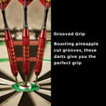thumbnail image 4 of Viper Comix Steel Tip Dart Set, Red, 22 Grams, 4 of 7