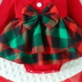 thumbnail image 4 of Wangmeiwg Girls' Dresses Christmas Dress for Girls Fall Winter Long Sleeve Dress Girls Girls Holiday Dresses Infant Christmas Outfit Girl 3-6 Months Green, 4 of 5