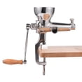 thumbnail image 3 of Manual Wheatgrass Juicer, Stainless Steel Wheatgrass Extractor, Tabletop Clamp Manual Juicer Extractor Hand Crank Wheatgrass Grinder Fruit Vegetables Squeezer for Ginger Celery, 3 of 7