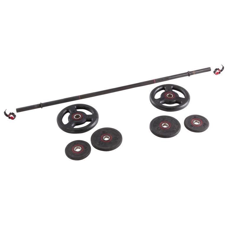 Decathlon Domyos Pump Weight Training Set, 44lb Black - Walmart.com