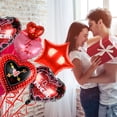 thumbnail image 3 of Globos De Lámina De Corazón De Amor, Kit De Decoración De Globos Rojos Reutilizables Globos De Helio De Aire Para El Día De San Valentín Propuesta De Compromiso De Aniversario De Boda Muyoka Hogar, 3 of 6
