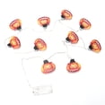 thumbnail image 3 of Halloween Lights String, Pumpkin String Lights Cute Shape 10 LEDs Sturdy Waterproof  For Halloween Party Decoration, 3 of 8