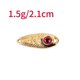 thumbnail image 1 of Luya Bait False Luminous Little Bean Sharp Hook Bionic Design Reusable Sequined Bait, 1 of 5