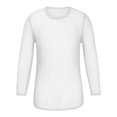 thumbnail image 4 of Men Henley Long Sleeve Hvyesh Men's Mesh Fishnet Top Long Sleeve Sheer See Through T Shirt Fitted Muscle Blouse, 4 of 6