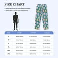 thumbnail image 4 of Logiee Colorful Easter eggs Print Pajama Pants for Men,Men’s Pajama Bottoms,Mens PJ Pants with Pockets & Button Fly-3X-Large, 4 of 6