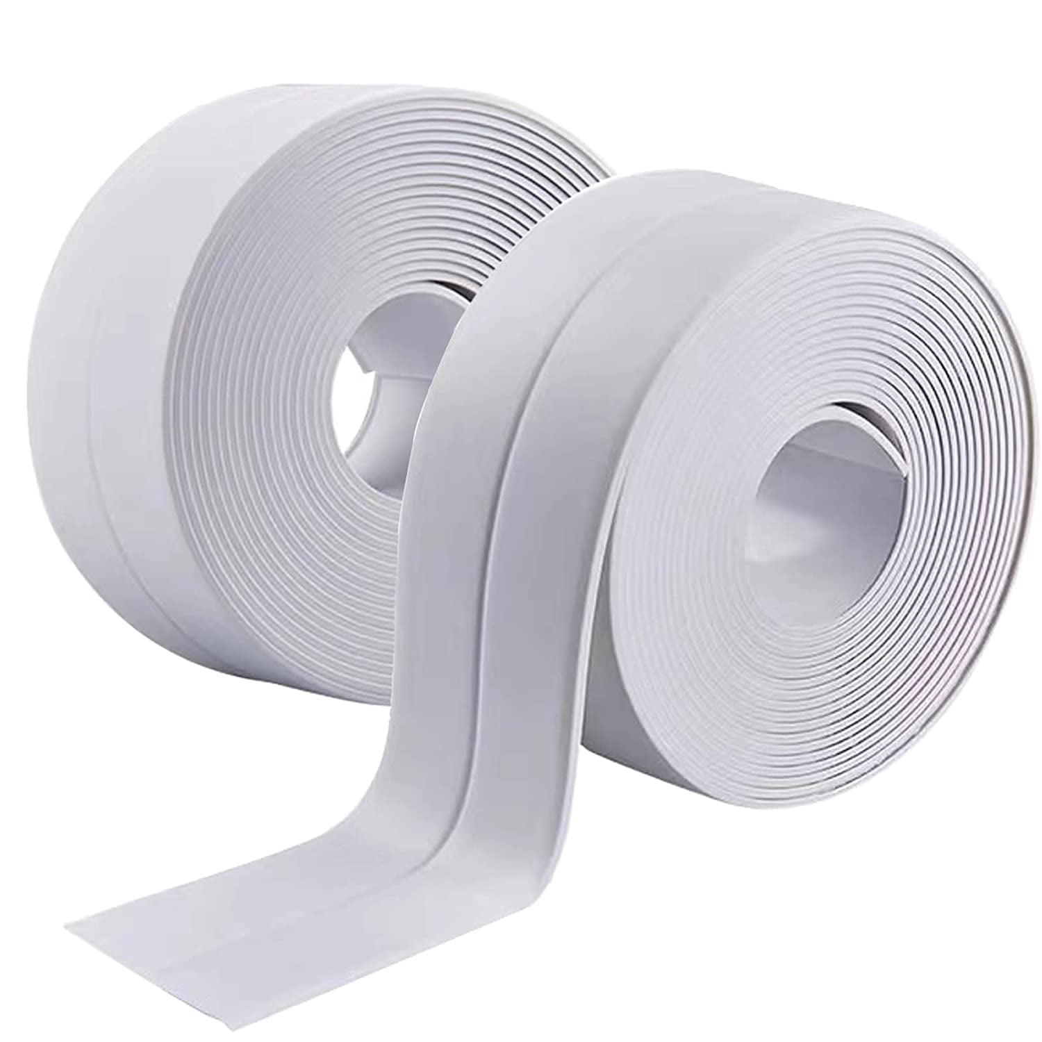 Caulk Strip, 2 Pack SelfAdhesive Caulk Tape Caulking Sealing Tape 1.5