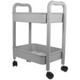 Hims Plastic Rolling Utility Cart Bathroom Cosmetic Storage Trolley