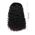 thumbnail image 3 of Lace Front Human Hair Wigs Deep Wave Pre Plucked 150% Density Remy Deep Curly, 3 of 3