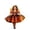 53Orange72, variant on WERYOUNG Halloween Girls Dresses Pumpkin Print Short Sleeve Square Collar Lace Up Dresses For Girls Toddler Kid Stylish Sundress 4 Years