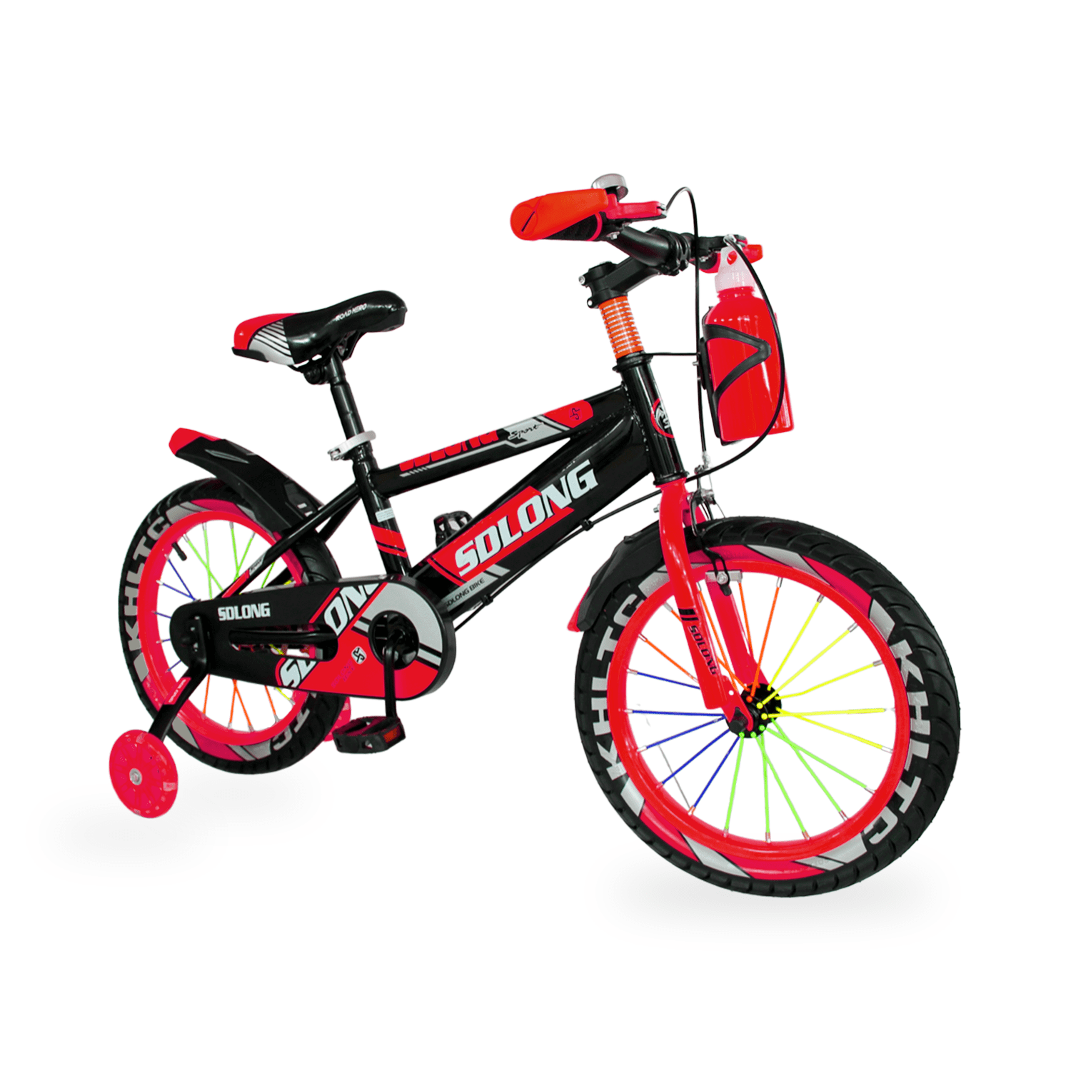 Bicicleta R16 1v Con Ruedas De Entrenamiento Edad 4 6 Anos para Ninos Rojo REGALOMEX YC011624 ROJO Walmart en linea