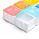 thumbnail image 3 of Organizador Eléctrico Smart 7-Day Pill Organizer Timing Reminder Medicine Weekly Box (Color C) Tmvgtek Libre de BPA, 3 of 5