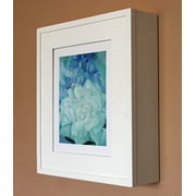 Contemporary White Wall-Mount Picture Perfect Medicine Cabinet by Fox Hollow Furnishings - 19 7/8" H x 16 7/8" W x 5 1/8" D