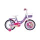 thumbnail image 1 of Bicicleta Veloci Heart Beat BMX Rodada 16 Lila Infantil, 1 of 8