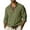 Army Green, variant on jjayotai Mens Long Sleeve Tops Clearance Mens Casual Fashion Solid Turndown Collar Top Shirt V Neck Drawstring Long Sleeve Shirts