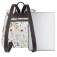 thumbnail image 3 of Ratiio Watercolor Floral A Pattern Womens Backpack Purse Leather Backpack Purse for Women Travel Fashion Backpack Designer Ladies Shoulder Bags, 3 of 4