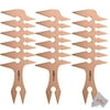 Pack of 3 BaBylissPRO Barberology Wide Tooth Styling Comb - Rose Gold