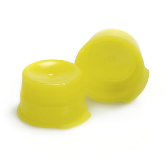 McKesson Tube Closure Single Thumb Tab Yellow Polyethylene 177-113146Y 1000 per Bag