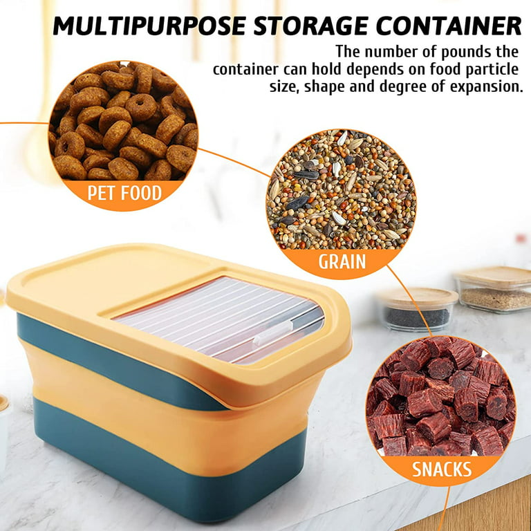 Careron Capacity 3 Gallon 11 Liter Pet Food Storage Container Tucker Murphy Pet