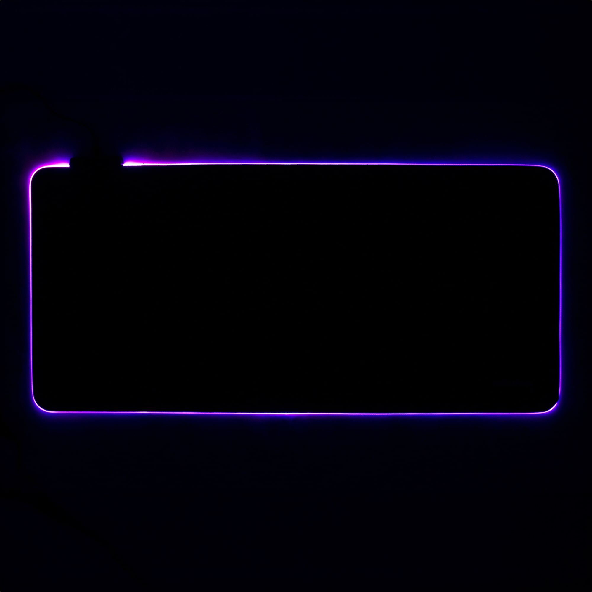 RadioShack RGB Gaming Mouse Pad 80 x 37 cm , Customizable Light Up Mouse Pad Offers Multiple Color Modes for Enhanced Gaming Setup, Black