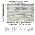 thumbnail image 7 of Arthome Blue-1, Rustic Wood Peel & Stick Wallpaper 17''x120'', 7 of 7