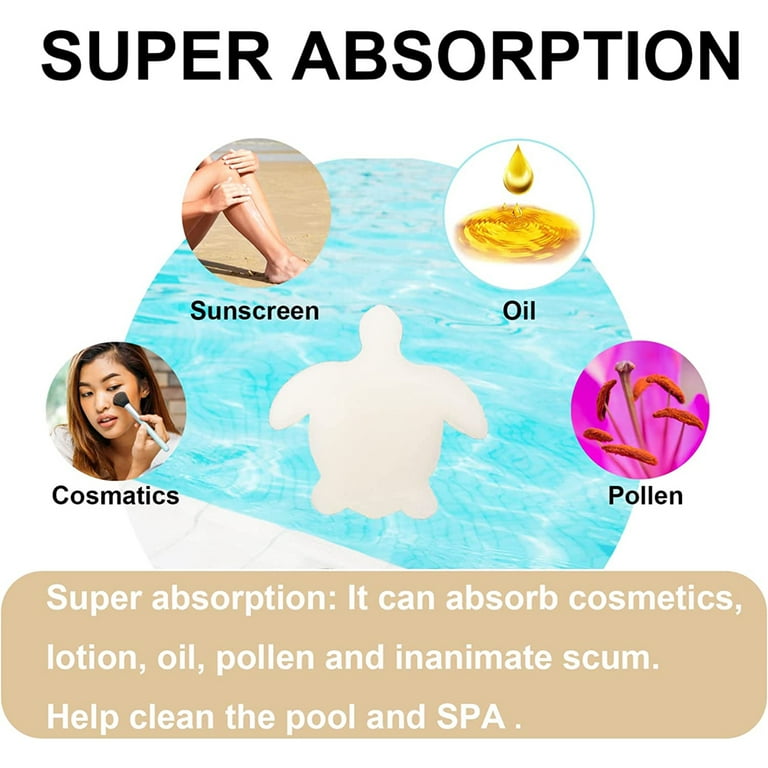 Hot Tub Scum Absorber, Pool Oil Absorbing Scum Sponge Hot Tub