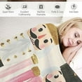 thumbnail image 3 of Pratyus Nutcrackers Flannel Throw Blanket for Couch Sofa Bed, Christmas Home Decor All Seasons Theme 40x50in, 3 of 6