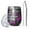 Breast Cancer, variant on 12oz Stemless Wine Tumblers Breast Cancer Vacuum Insulated Stainless Steel Travel Tumbler Cups Mug with Lid and Straw for Champaign,Cocktail,Beer with Cleaning Brush