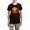 With Gray Camo Pant, variant on CafePress - Tropical Halloween - Women's Short Sleeve Print T-Shirt and Pants Dark Cotton Pajama Set